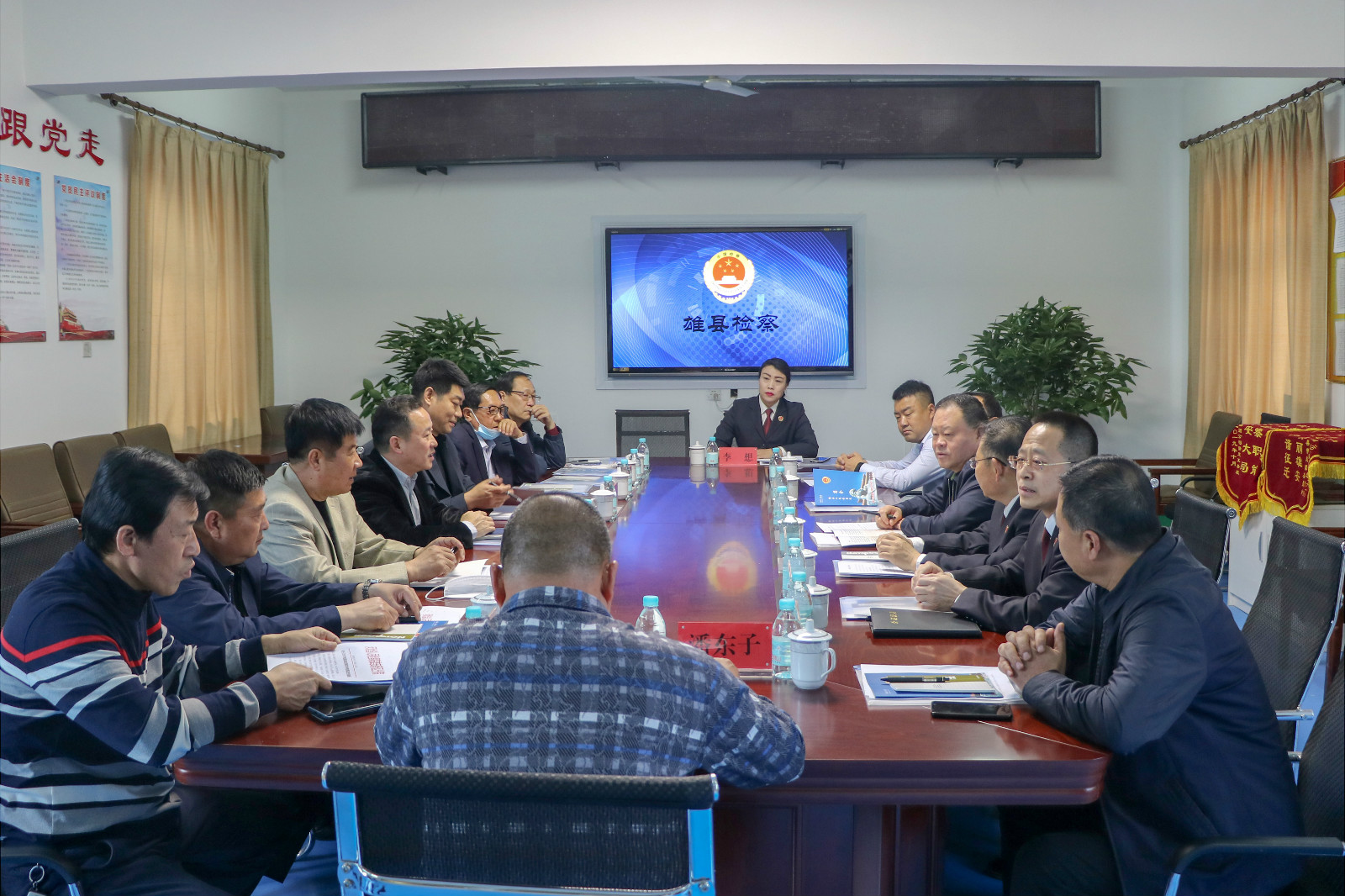 县人大组织部分人大代表到我院调研检务公开工作